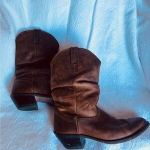 Durango Tan Slouch Boots form women size 9
